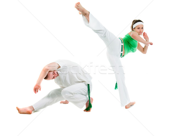 Contact Sport .Capoeira. Stock photo © fanfo