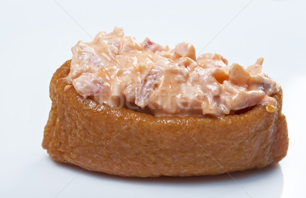 Sushi crab cireş prânz Imagine de stoc © fanfo