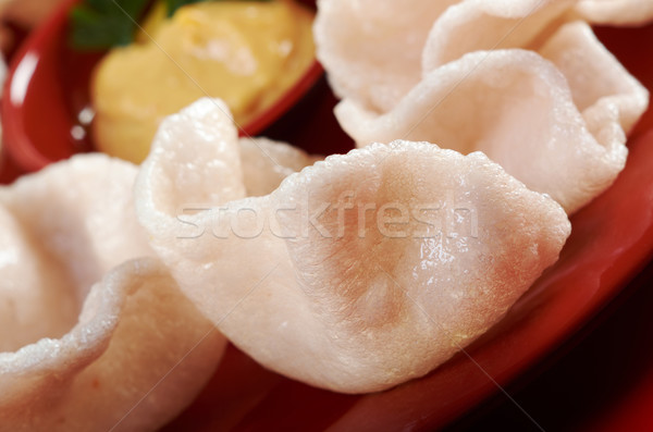 Chinez bucatarie dim sum aperitive fierbinte Imagine de stoc © fanfo