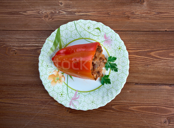 Stuffed paprika  Stock photo © fanfo