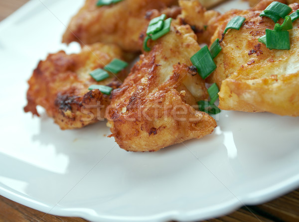 Buffalo Popcorn Chicken Stock photo © fanfo