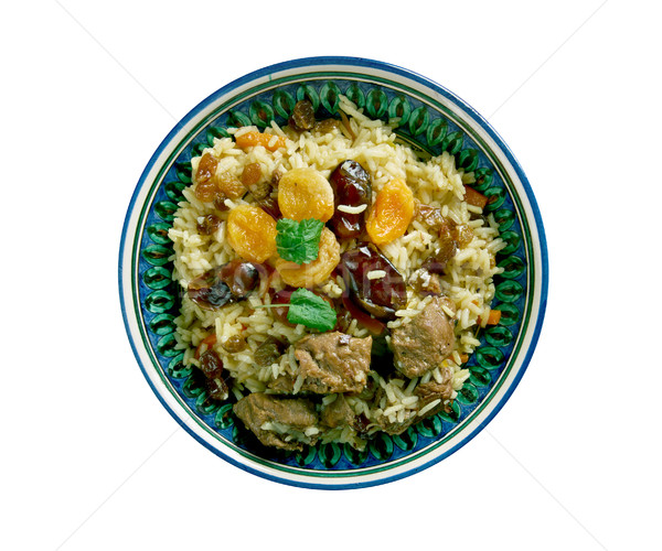 Parcha-doshama  - Sweet Pilaf Stock photo © fanfo