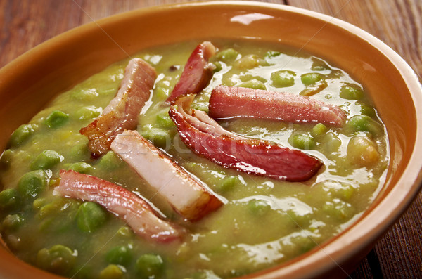 Erwtensoep pea soup - Stock photo © fanfo