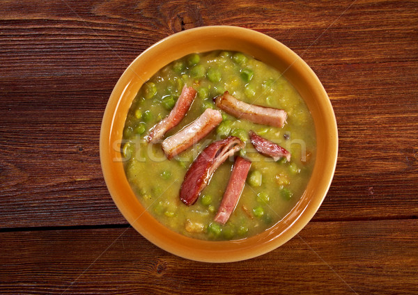 Foto stock: Sopa · tradicional · cocina · plato · carne · comer