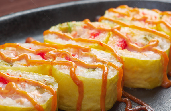 Japanese fried tempura  sushi   Stock photo © fanfo