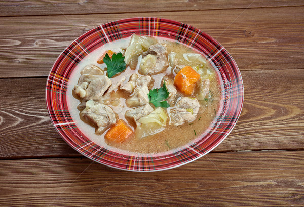 Кентукки тушеное мясо обеда мяса суп ягненка Сток-фото © fanfo