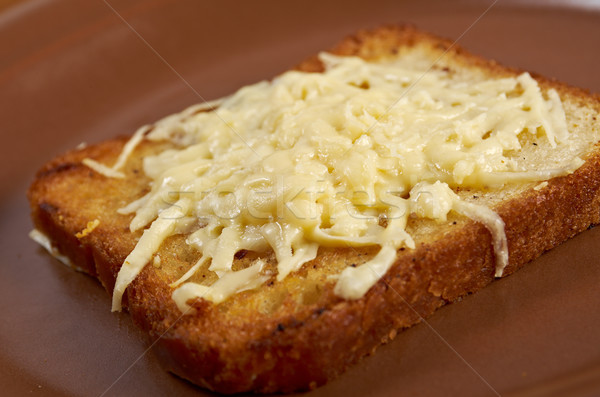 チーズ トースト アップ 焼いた 白パン スライス ストックフォト © fanfo
