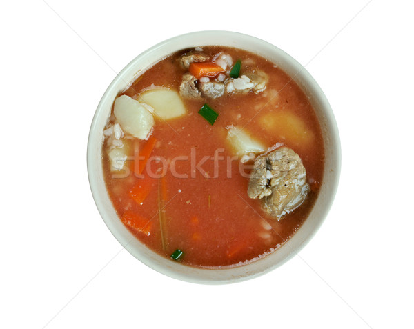 mastava soup Stock photo © fanfo