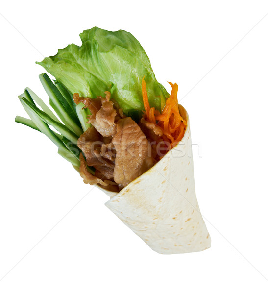 Breakfast burritos  Stock photo © fanfo