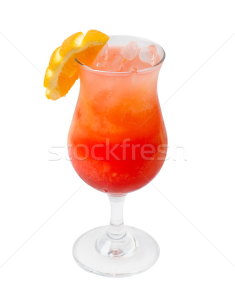 refreshing orange cocktail isolated  Stock photo © fanfo