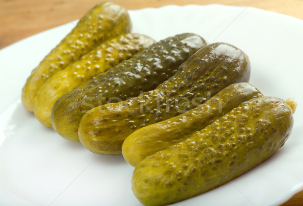 Gherkin pickles Stock photo © fanfo