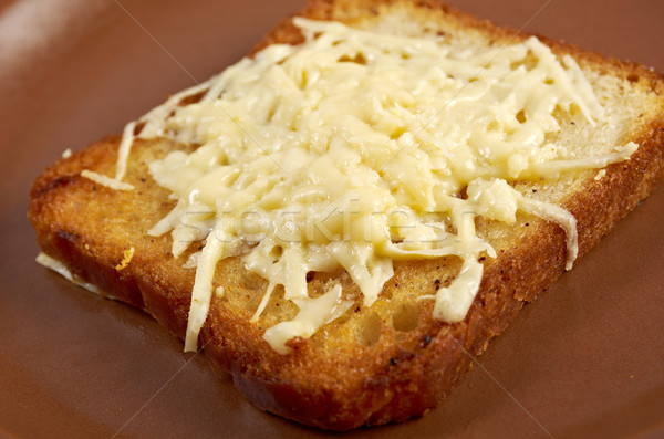 チーズ トースト アップ 焼いた 白パン スライス ストックフォト © fanfo