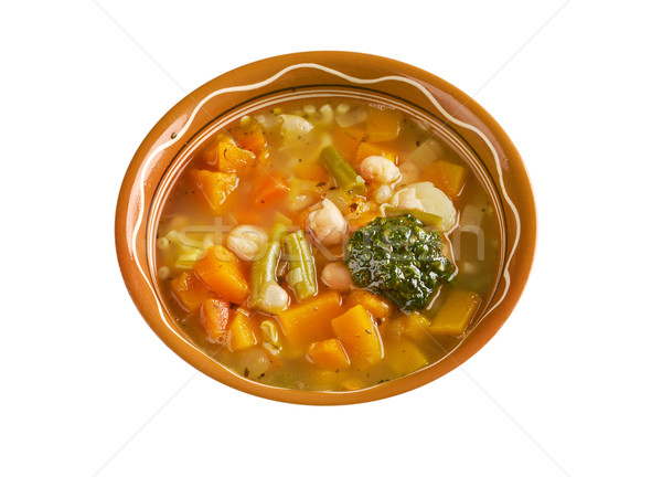 Soupe au Pistou Stock photo © fanfo