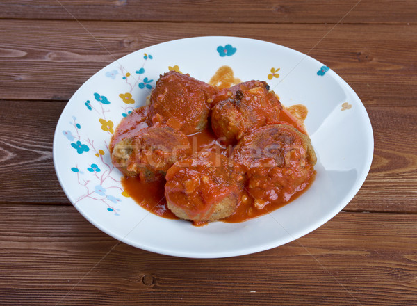 Boulettes de poisson Stock photo © fanfo