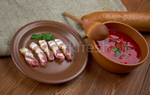 farmhouse kitchen lunch Stock photo © fanfo
