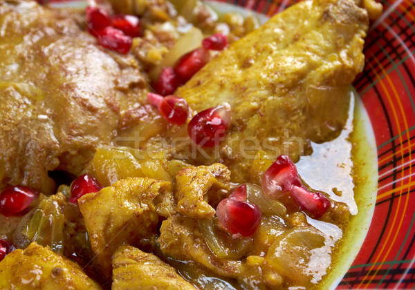 Fesenjan Persian Chicken Stew  Stock photo © fanfo