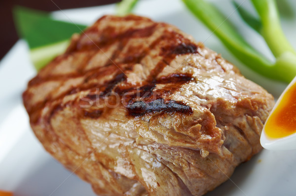 Japanese Kobe beef  Roast Stock photo © fanfo