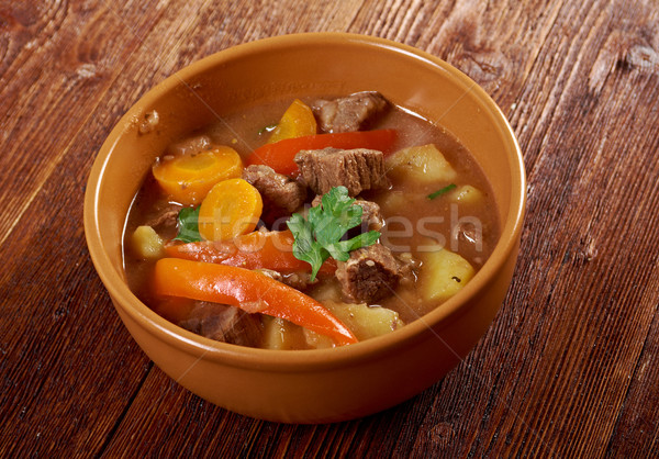 Foto stock: Irlandés · estofado · cariñoso · cordero · carne · patatas