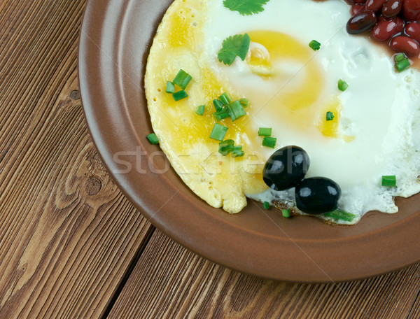traditional Spanish breakfast Stock photo © fanfo