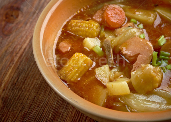 Sopa de Mondongo Stock photo © fanfo