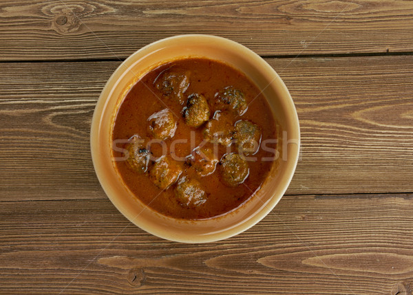 moong dal kofta curry Stock photo © fanfo