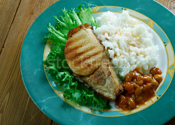 Mexican plat viande porc préparé [[stock_photo]] © fanfo