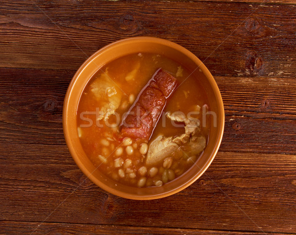 Fabada asturiana, Stock photo © fanfo