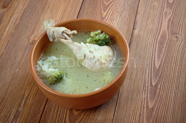 oriental soup with  Stock photo © fanfo
