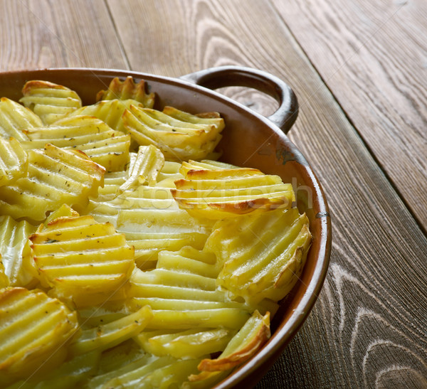 Finnish baked potatoes  Stock photo © fanfo
