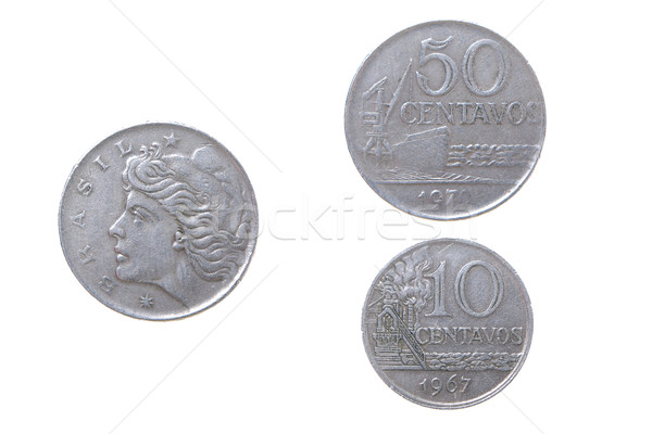 Old coins to Brasilia Stock photo © fanfo