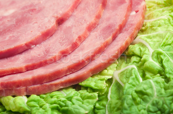 Zdjęcia stock: Piękna · żywności · mięsa · czerwony