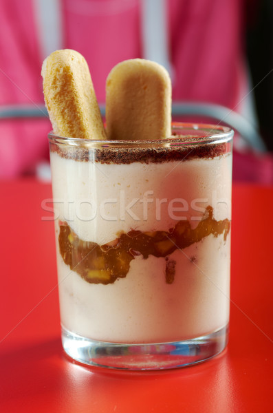  glass cap with coffee  Stock photo © fanfo
