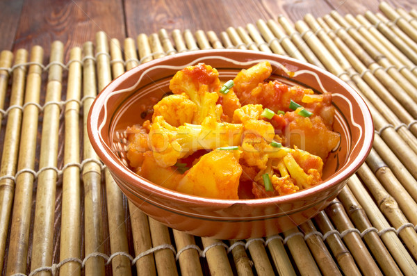 Aloo gobi Stock photo © fanfo