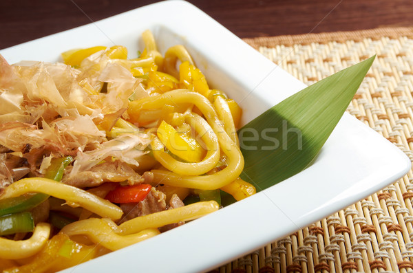 udon noodles with bee Stock photo © fanfo