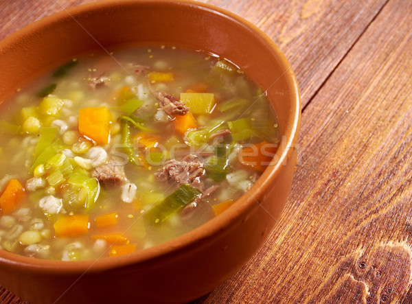 Scotch Broth Soup Stock photo © fanfo