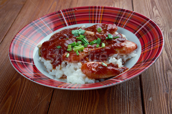 Shrimp Creole Stock photo © fanfo