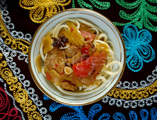 Uzbek cuisine Stock photo © fanfo