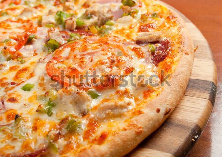 Pizza and italian kitchen. Stock photo © fanfo