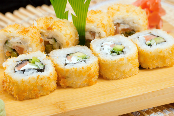 Japanisch Sushi traditionellen Fisch Restaurant Stock foto © fanfo