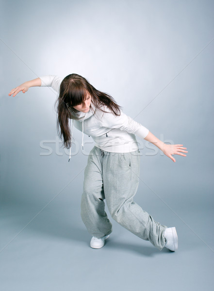 cool looking dancer posing  Stock photo © fanfo