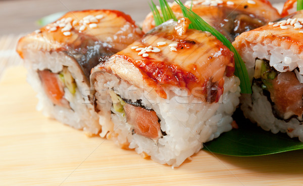 Japanese sushi  maki  Stock photo © fanfo