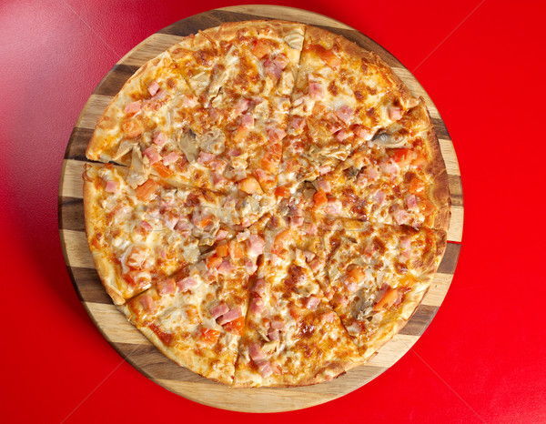 Zdjęcia stock: Pizza · włoski · kuchnia · studio · restauracji