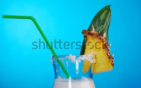 Pina Colada - Cocktail with Cream Stock photo © fanfo