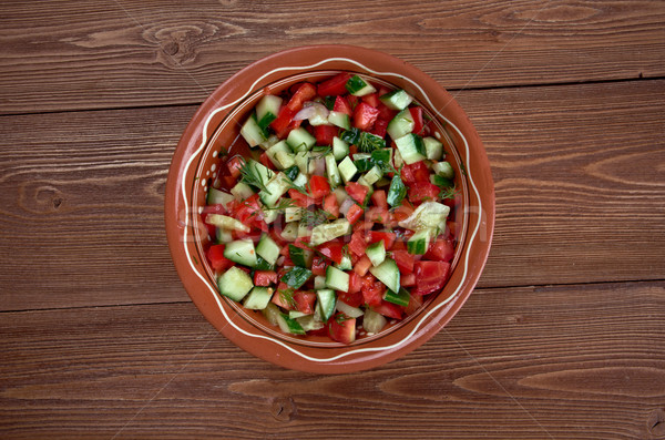 Arab salad Stock photo © fanfo
