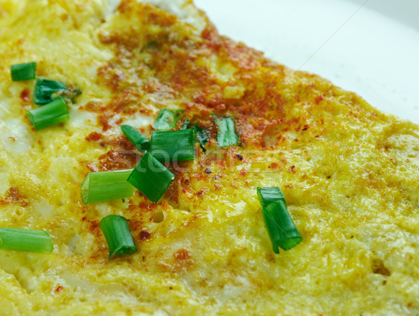 Masala Omelette Stock photo © fanfo