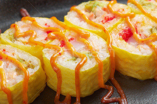 Japanese fried tempura  sushi   Stock photo © fanfo
