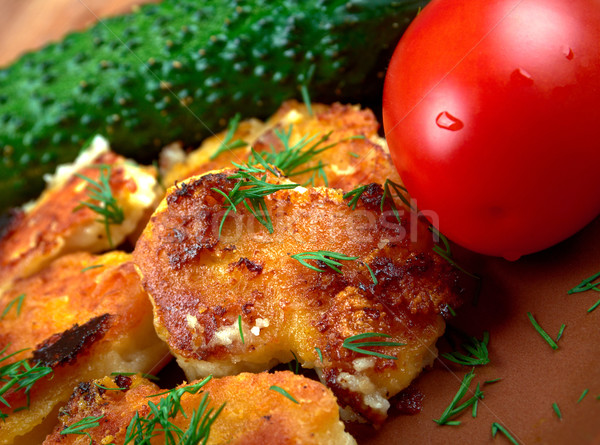 Grzech kurczaka żywności kraju obiad szybko Zdjęcia stock © fanfo