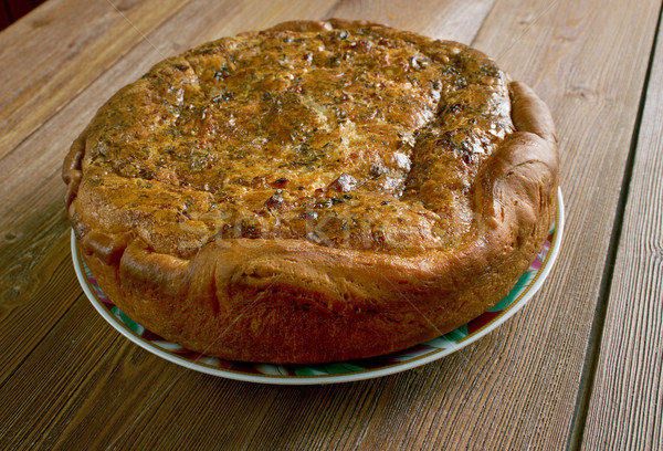 German Onion Pie Stock photo © fanfo