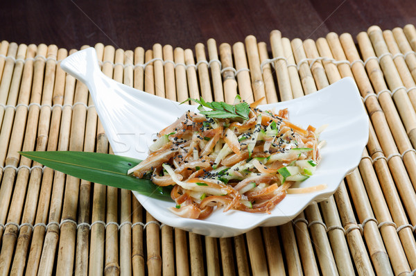 Chinese dish pig ear Stock photo © fanfo