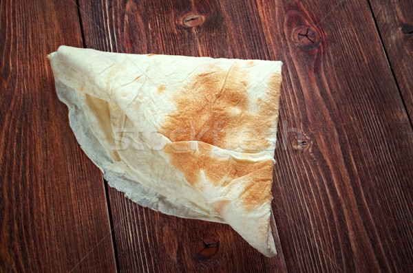 Kraje turecki chleba cienki podobny indian Zdjęcia stock © fanfo
